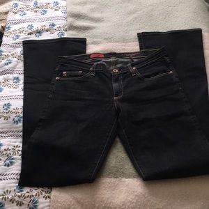 AG Angel Jeans in Black, Size 28